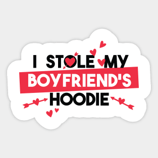 Funny Hoodie Quote Sticker